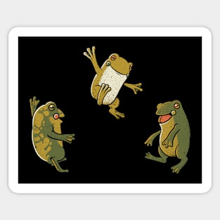 Dancing Frog by Tobe Fonseca Sticker